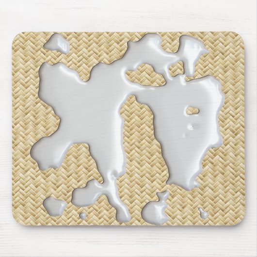 Roep niet over gemorste melk! muismat (Voorkant)