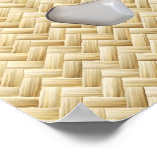 Roep niet over gemorste melk! Poster afdrukken (Hoek)