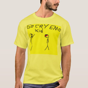 roep om emo kind t-shirt