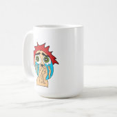 roep om liefde koffiemok (Voorkant links)