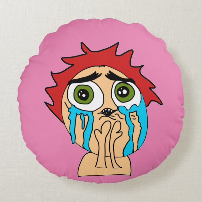 roep om liefde rond kussen (Voorkant)