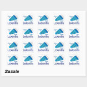 Roep om slotenmakers vierkante sticker (Vel)