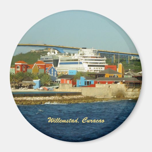 Roep op Curaçao Magneet (Voorkant)