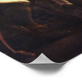 Roep Saint Matthew door Caravaggio Poster (Hoek)