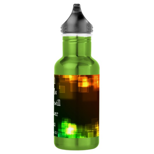 Roep tot Mij, Bijbelvers Jeremia 33:3 Waterfles Waterfles (Rechts)