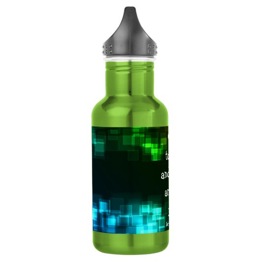 Roep tot Mij, Bijbelvers Jeremia 33:3 Waterfles Waterfles (Links)