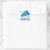 Roep uit voor Authors Square Sticker (Tas)