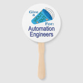 Roep uit voor automatiseringsengineers handwaaier (Achterkant)