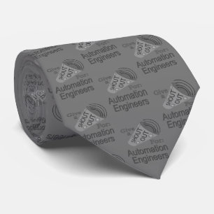Roep uit voor automatiseringsengineers stropdas