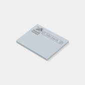 Roep uit voor Bagage Handlers 4x3 Post-it® Notes (Schuin)