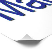 Roep uit voor Manicuristen Perfect Poster (Hoek)