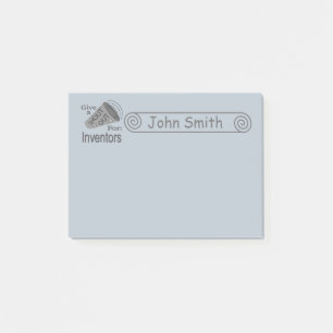 Roep uit voor uitvinders 4x3 post-it® notes