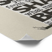 Roep van de daken poster (Hoek)