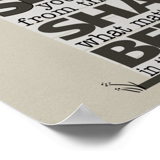 Roep van de daken poster (Hoek)