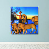 Roep van de Wildernis Canvas Afdruk (Insitu (Houten vloer))