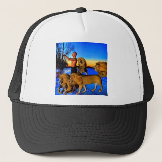 Roep van de Wildernis Trucker Pet (Voorkant)