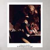 Roep van sint-Matthew Michelangelo da caravaggio Poster (Voorkant)