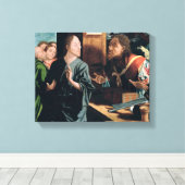 Roep van St. Matthew Canvas Afdruk (Insitu (Houten vloer))