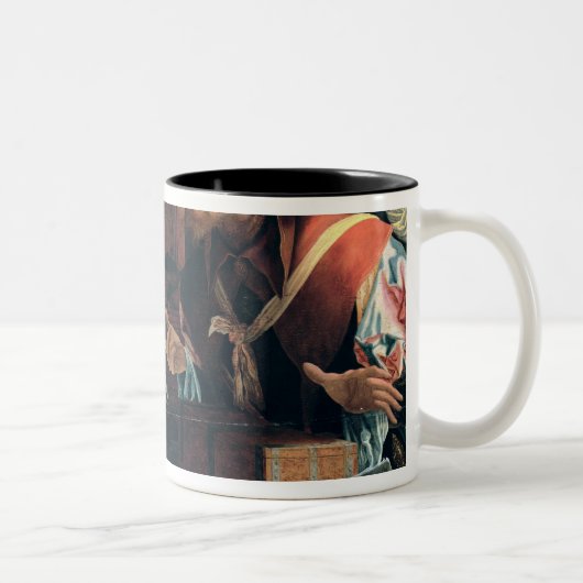 Roep van St. Matthew Tweekleurige Koffiemok (Rechts)