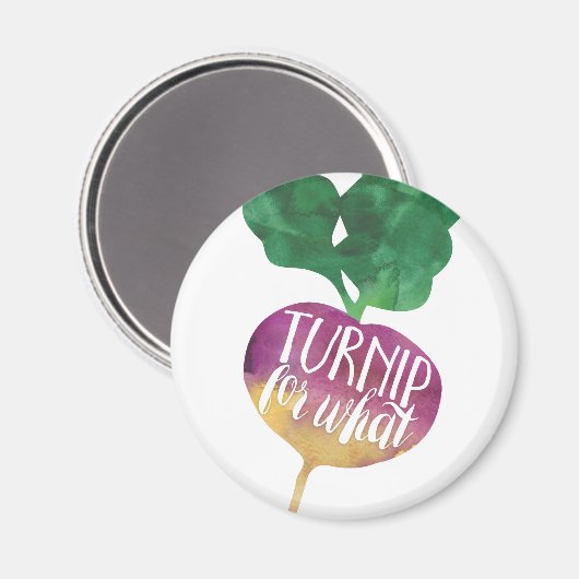 Roep voor wat | Veggie Pun Magneet (Voorkant / Achterkant)