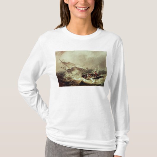 Roepen om de schipbreuk te redden t-shirt (Voorkant)