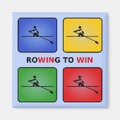 Roepen om vier kleuren te winnen blauw magneet (Voorkant)