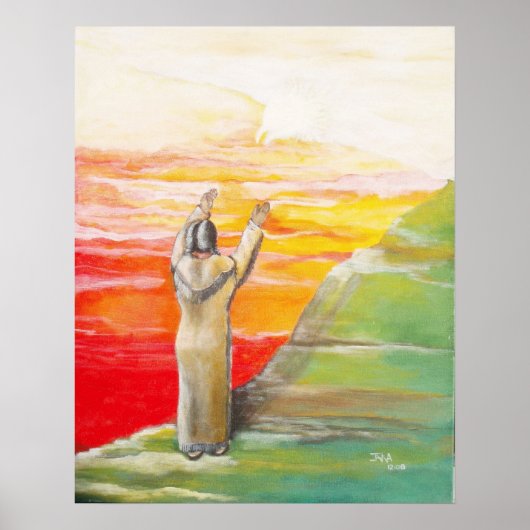 Roepende Eagle Ancestors print (Voorkant)