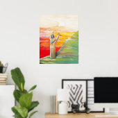 Roepende Eagle Ancestors print (Thuiskantoor)