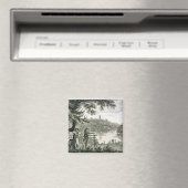 Roepende kaart van Humphrey Repton, gegraveerd doo Magneet (Insitu (Vaatwasser))