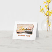 Roeperingsteam 1 - Een roeiontwerp Kaart (Gele Bloem)