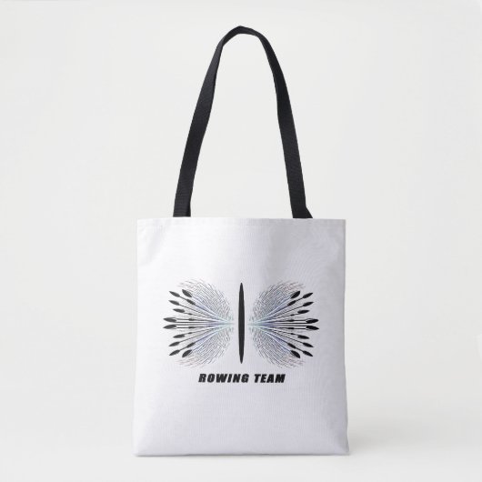 Roeperingsteam 2 - Een ontwerp van de Rij Tote Bag (Voorkant)