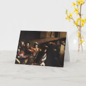 Roeping Saint Matthew door Caravaggio Kaart (Gele Bloem)