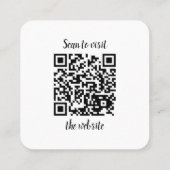 Roepkaart Contactkaartje (Achterkant)