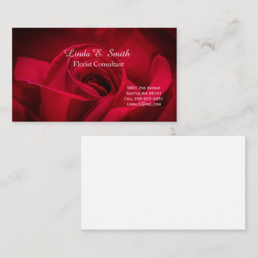 Roepkaart Contactkaartje (Voorkant / Achterkant)