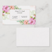 Roepkaart Contactkaartje (Voorkant / Achterkant)