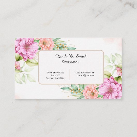 Roepkaart Contactkaartje (Voorkant)