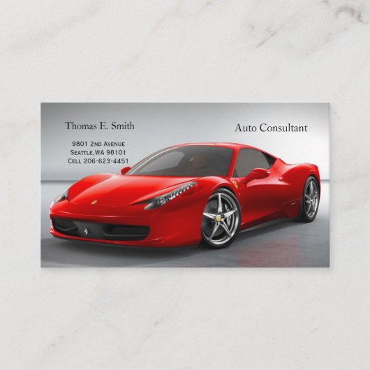 Roepkaart Contactkaartje (Voorkant)