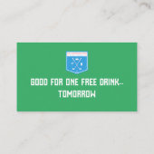 Roepkaart Contactkaartje (Achterkant)