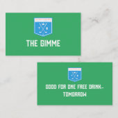 Roepkaart Contactkaartje (Voorkant / Achterkant)