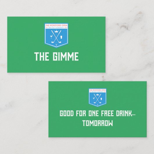 Roepkaart Contactkaartje (Voorkant / Achterkant)