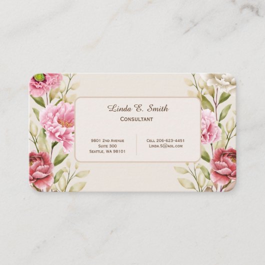 Roepkaart Contactkaartje (Voorkant)