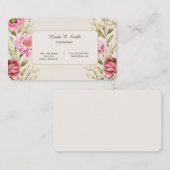 Roepkaart Contactkaartje (Voorkant / Achterkant)