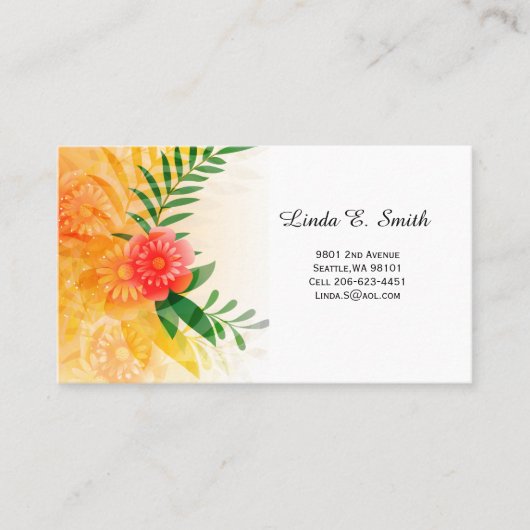 Roepkaart Contactkaartje (Voorkant)