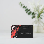 Roepkaart Contactkaartje (Staand voorkant)