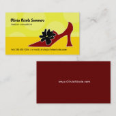 Roepkaart voor een minnaar visitekaartje (Voorkant / Achterkant)