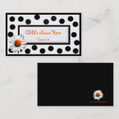 Roepkaart voor kinderen contactkaartje (Voorkant / Achterkant)