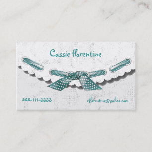 Roepkaart voor meisjes contactkaartje