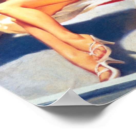 Roeplijn omhoog poster (Hoek)