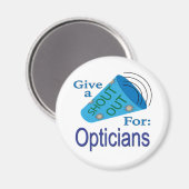Roept de opticien op magneet (Voorkant / Achterkant)