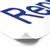 Roeptoeter voor Medisch Vertegenwoordigers Perfect Poster (Hoek)
